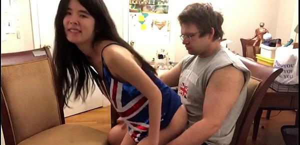 trendsHot Asian Teen Lapdances a Handsome British Bloke
